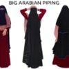 Big Arabian Piping Niqab