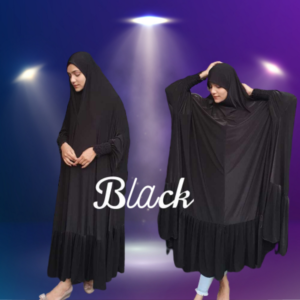 crystal fabric dolphin abaya2