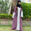 Attached Koti pattern abaya