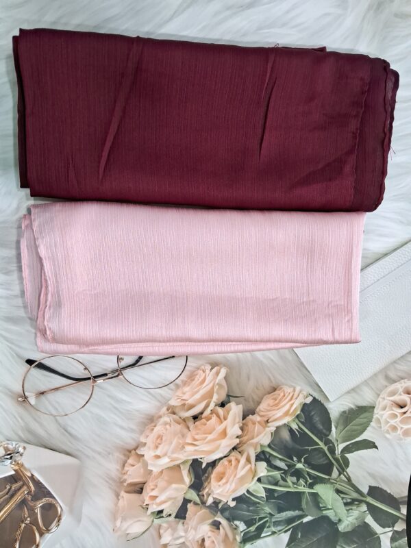 Maroon n Baby pink