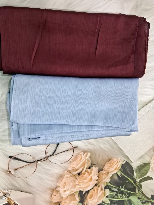 maroon n sky blue